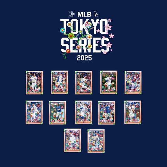 2025 Topps Tokyo Series - Takashi Murakami - Chicago Cubs - 12 Card Complete Team Set