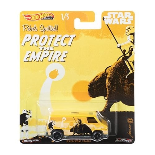 2019 Hot Wheels Premium - Pop Culture - Star Wars Complete Set of 5