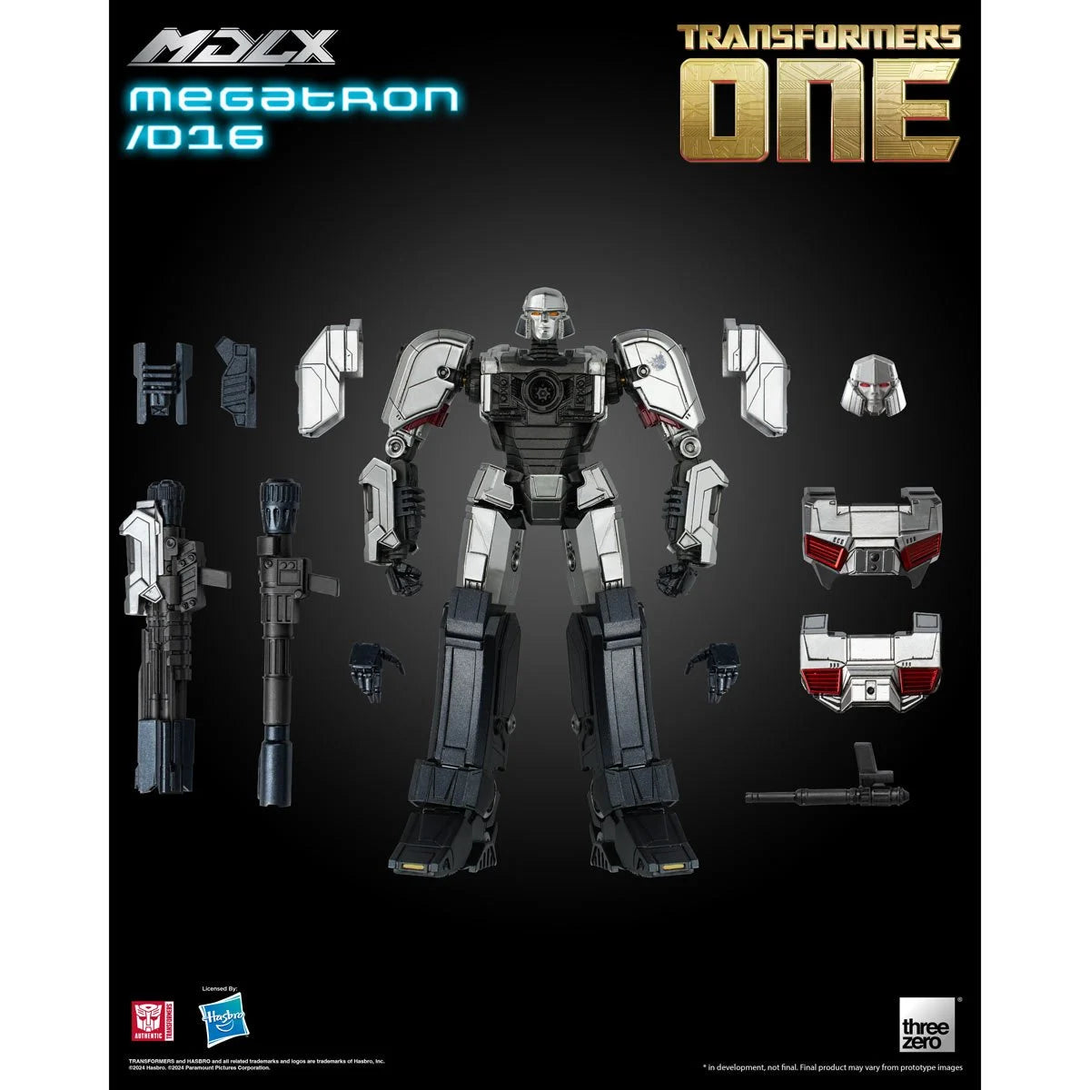Transformers One - Megatron/D16 - MDLX Action Figure - Threezero (PRE-ORDER JULY 2025)