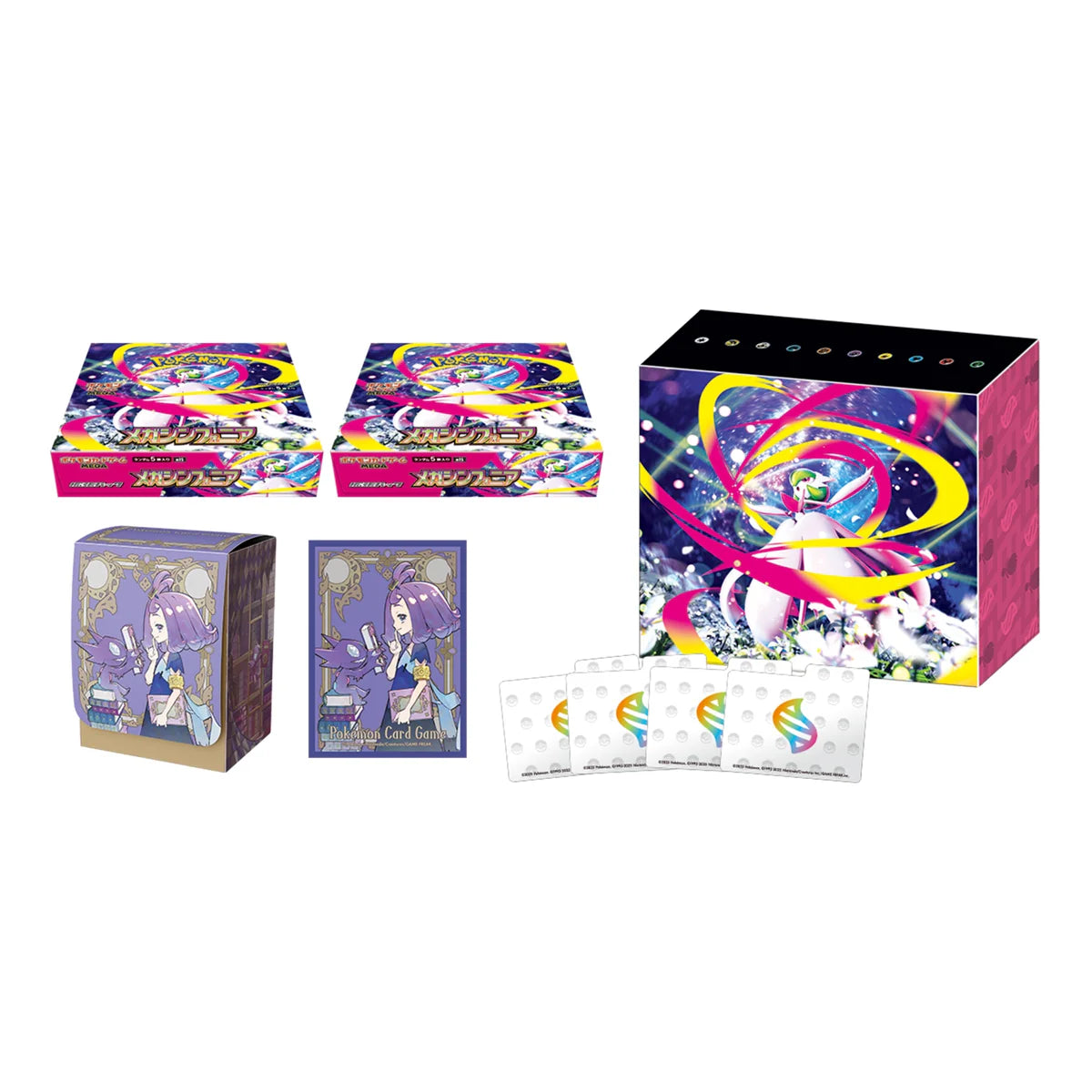 Pokemon Japanese - Pokemon Center Mega Symphonia Exclusive Set - 60 Packs + More
