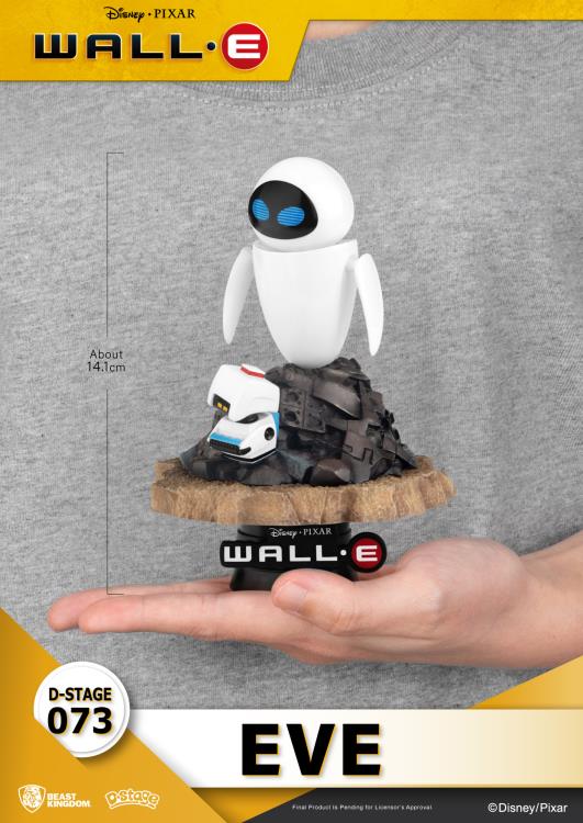 WALL-E -  Wall-E & Eve Diorama Set  - Beast Kingdom - D-Stage DS-074