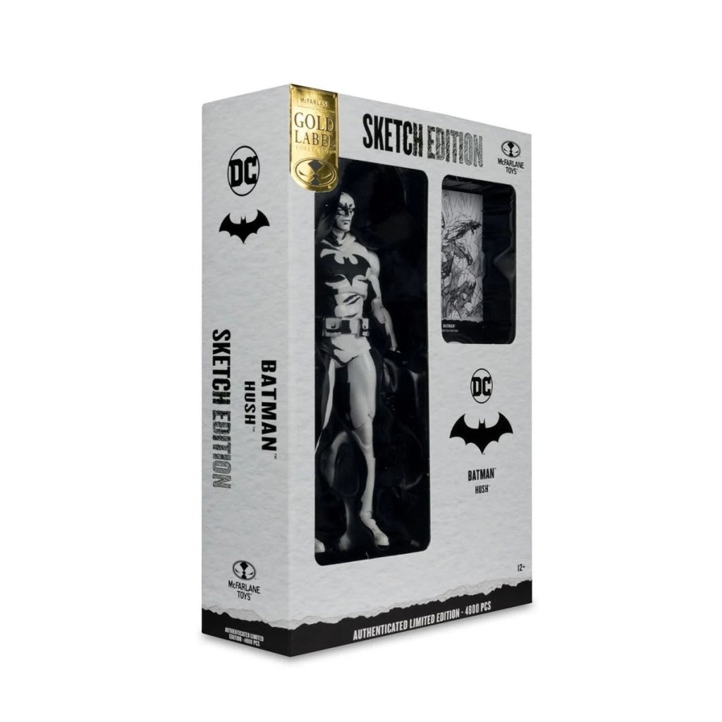 McFarlane DC Multiverse Batman: Hush Sketch Edition Gold Label 7-Inch Figure