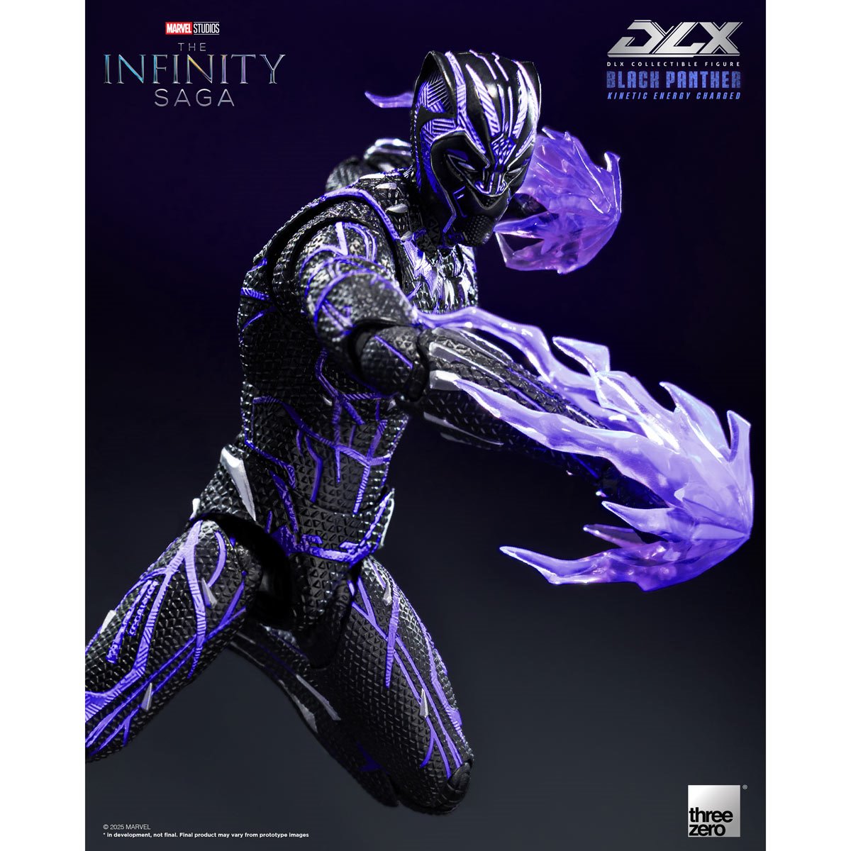 Marvel Studios: The Infinity Saga Black Panther Kinetic Energy Charged DLX Action Figure (PRE-ORDER APRIL 2026)