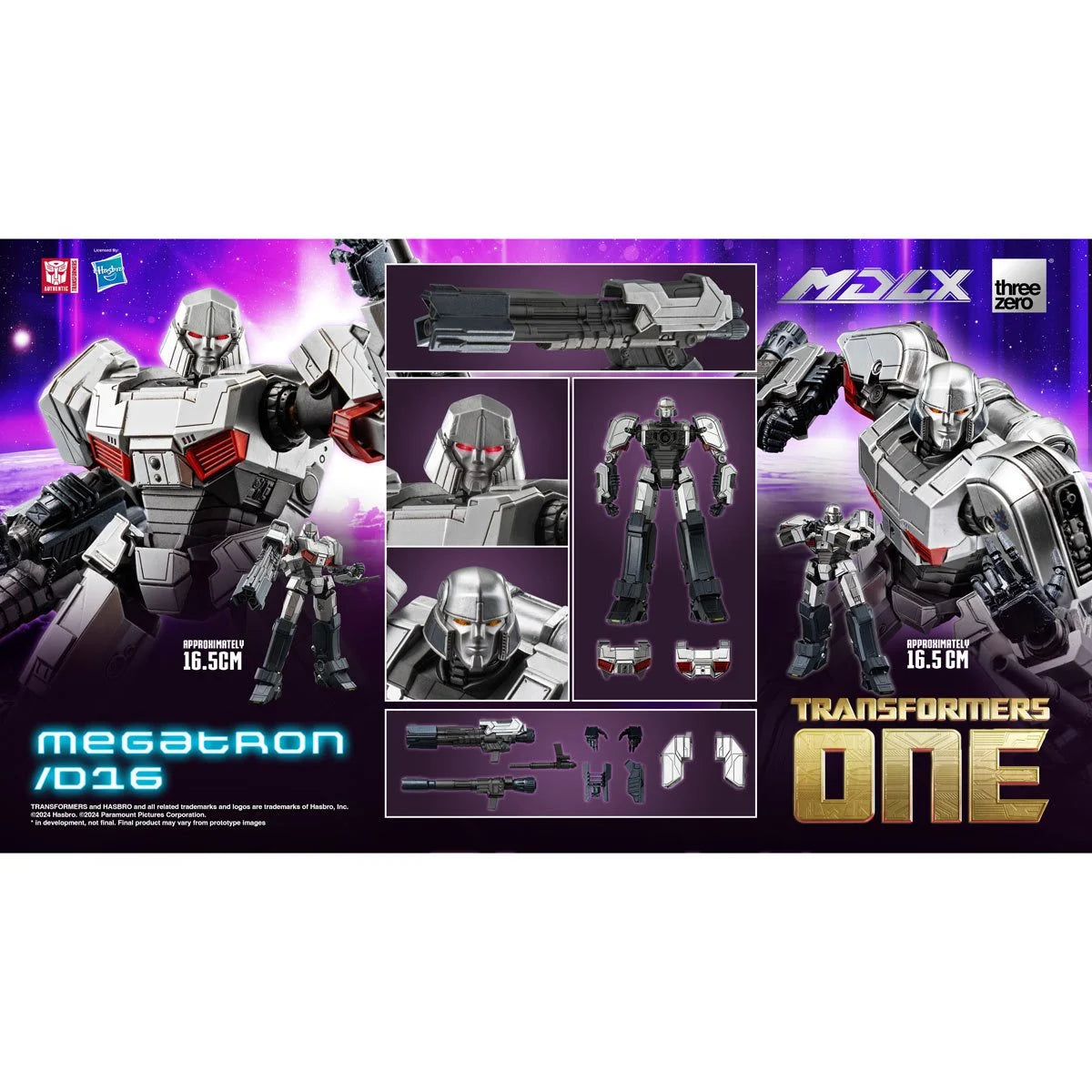 Transformers One - Megatron/D16 - MDLX Action Figure - Threezero (PRE-ORDER JULY 2025)
