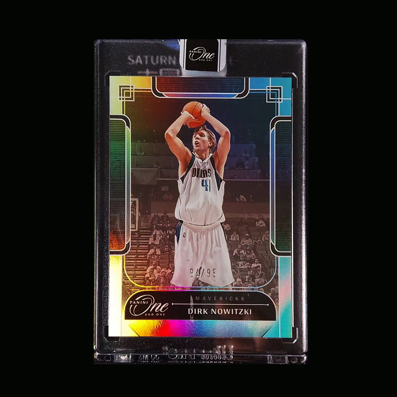 2023-24 Panini One and One - Dirk Nowitzki #198 - Silver Limited to /#99 - (Uncirculated)