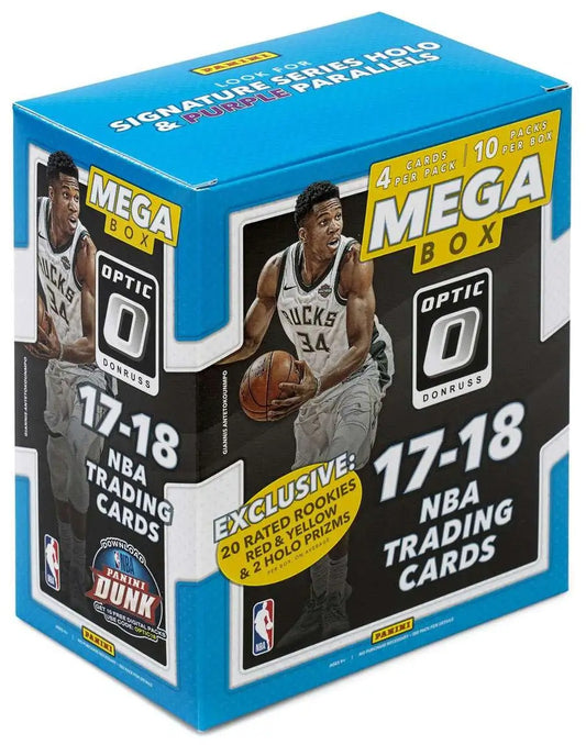 2017-18 Panini Donruss Optic Basketball - Mega Box (Jayson Tatum Rookie Year)
