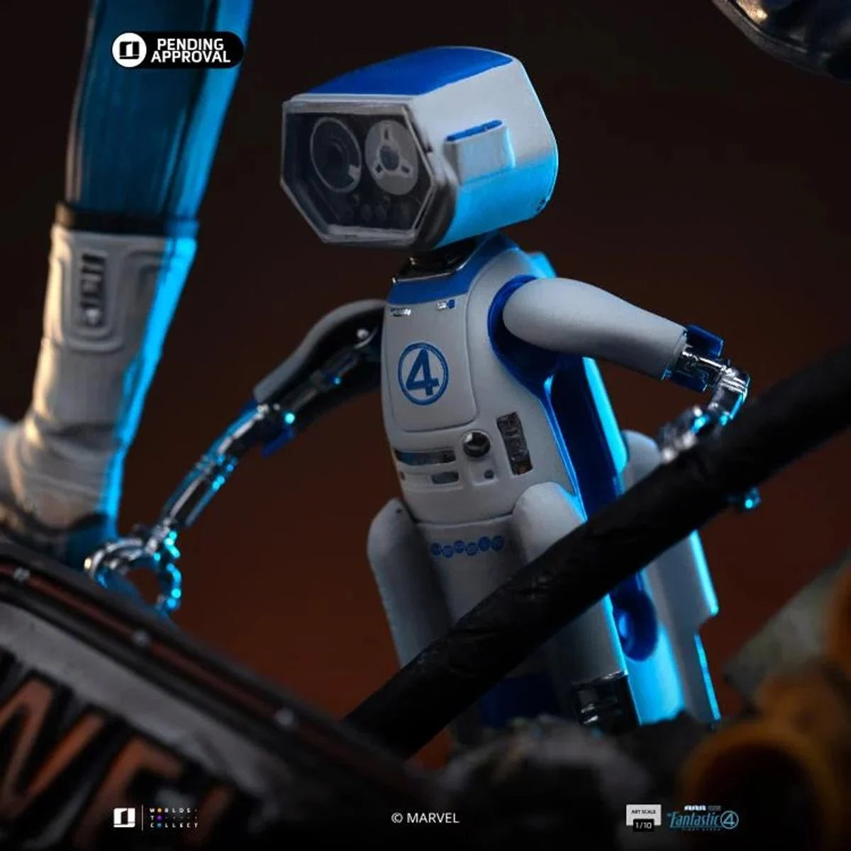 Iron Studios: The Fantastic Four - First Steps Mr. Fantastic 1:10 Art Scale Limited Edition Statue