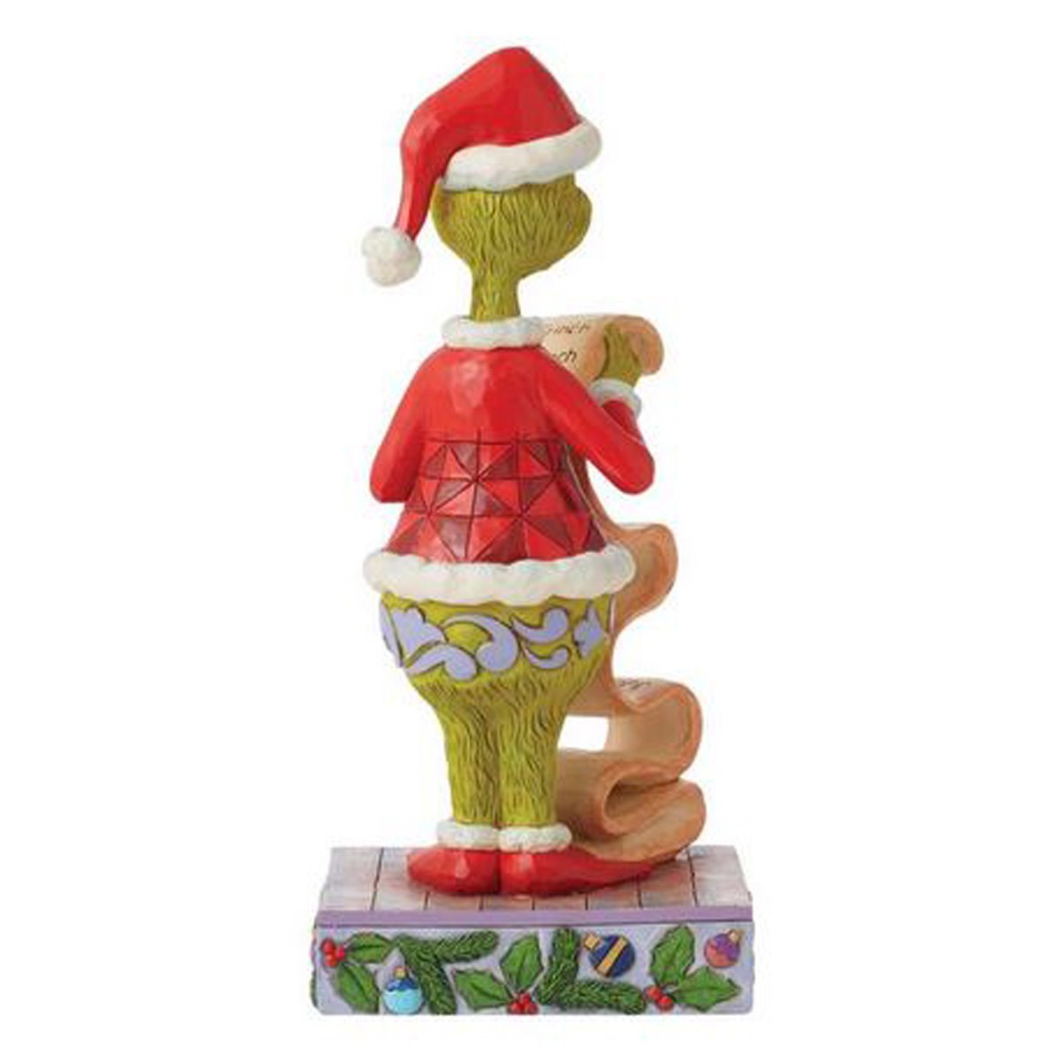 Enesco: Dr. Seuss Grinch Naughty and Nice List By Jim Shore Statue
