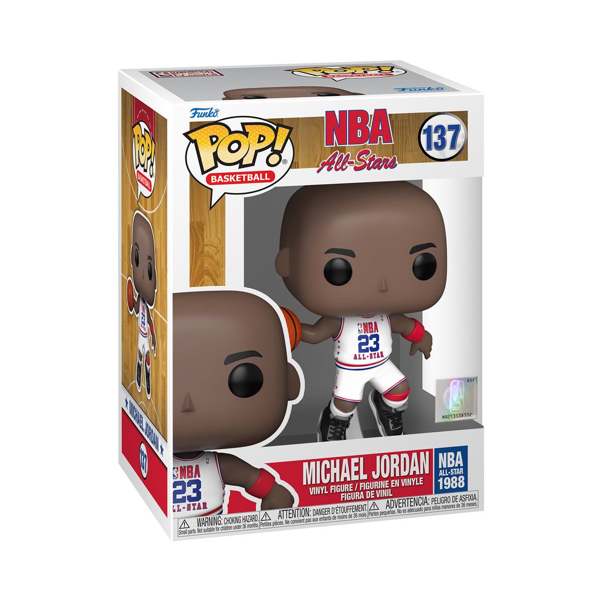Funko NBA Legends - Michael Jordan NBA All-Star 1988 - #137