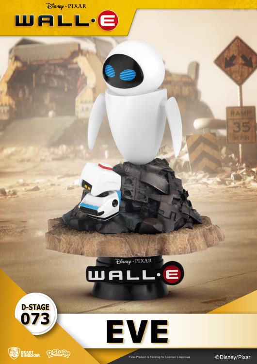 WALL-E -  Wall-E & Eve Diorama Set  - Beast Kingdom - D-Stage DS-074