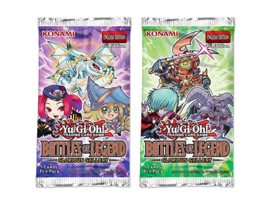 Yu-Gi-Oh! Battles of Legend: Glorious Gallery Booster Box 1st Edition (PRE-ORDER JUNE 2026)