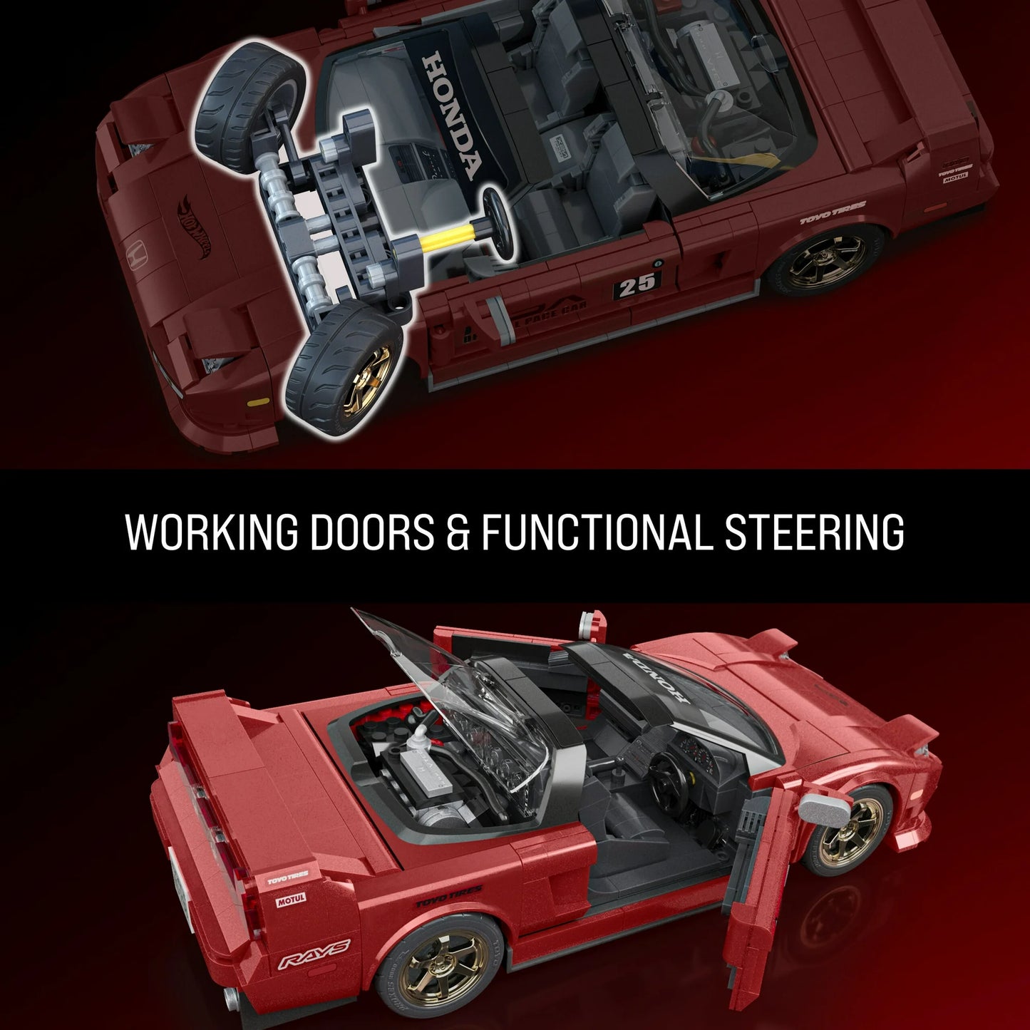 Mattel Brick Shop x Hot Wheels ’90 Acura NSX - PRE-ORDER DECEMBER 2025