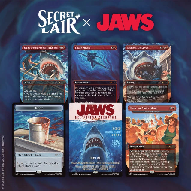 Magic: The Gathering - Secret Lair x Jaws: Terror of Amity Island SEALED (PRE-ORDER MID NOV)