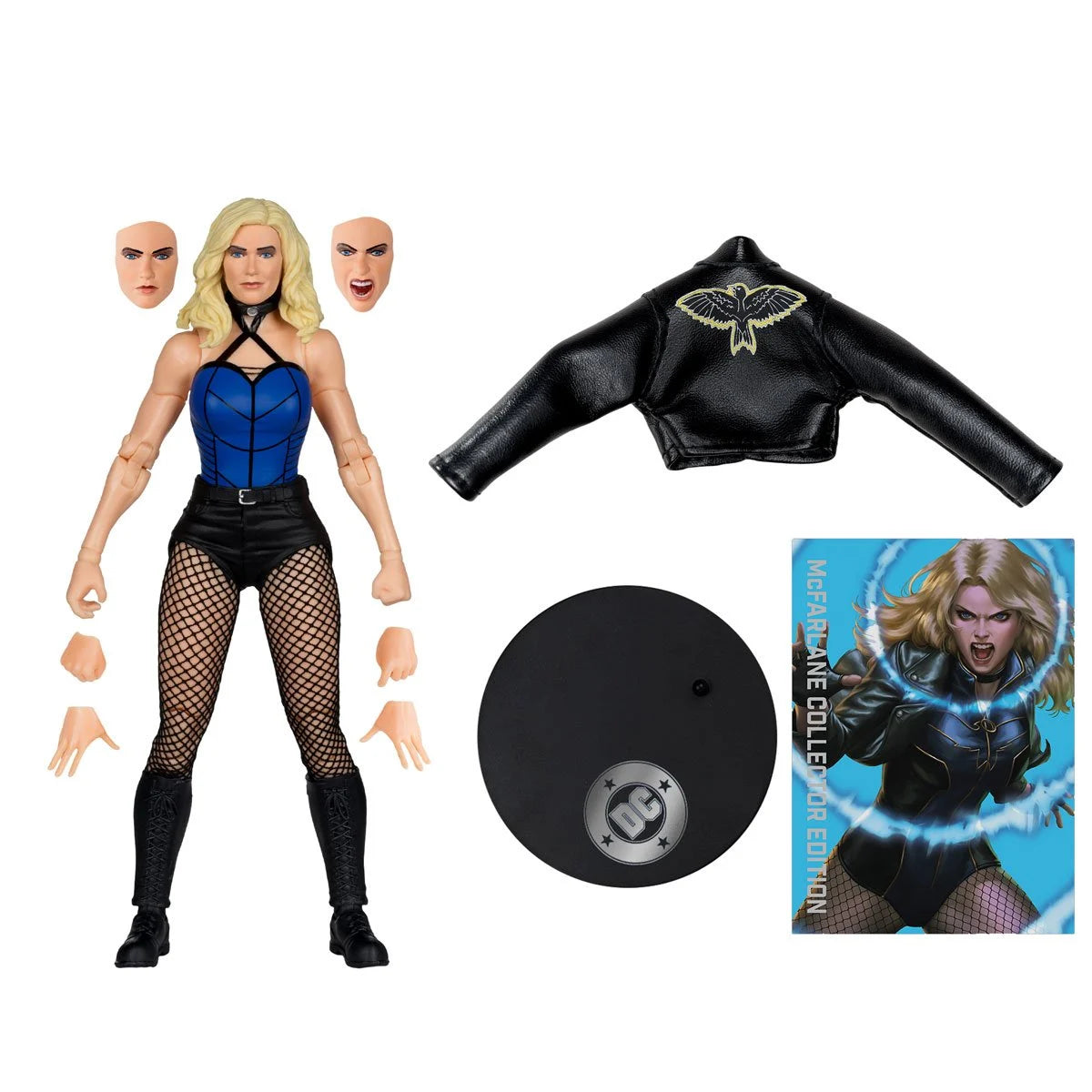 McFarlane DC - Black Canary (DC Rebirth #54) - Multiverse Collector Edition Wave 14 - 7" Action Figure (PRE-ORDER MAY 2026)