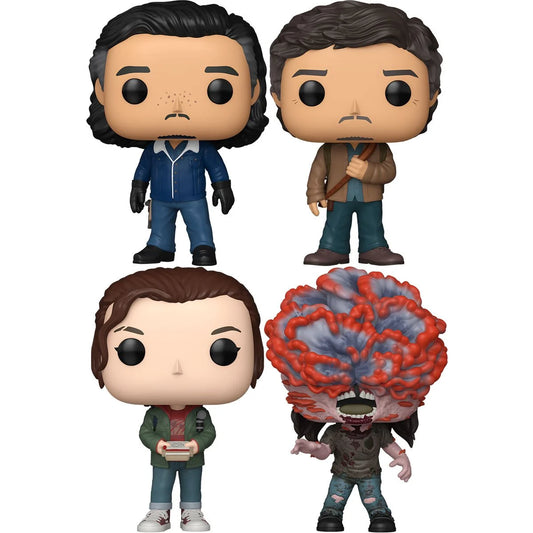 Funko - The Last of Us - Complete Set - Ellie #1844, Joel #1845, Tommy #1846, Clicker #1843 (PRE-ORDER JAN 2026)