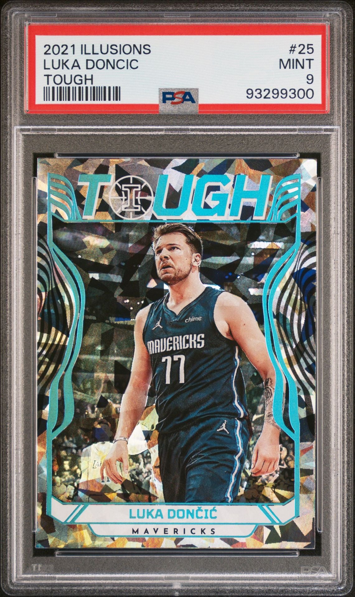 2021 Illusions - Luka Doncic - TOUGH - #25 - PSA Graded Card 2021 Illusions - Luka Doncic - TOUGH - #25 - PSA Graded Card