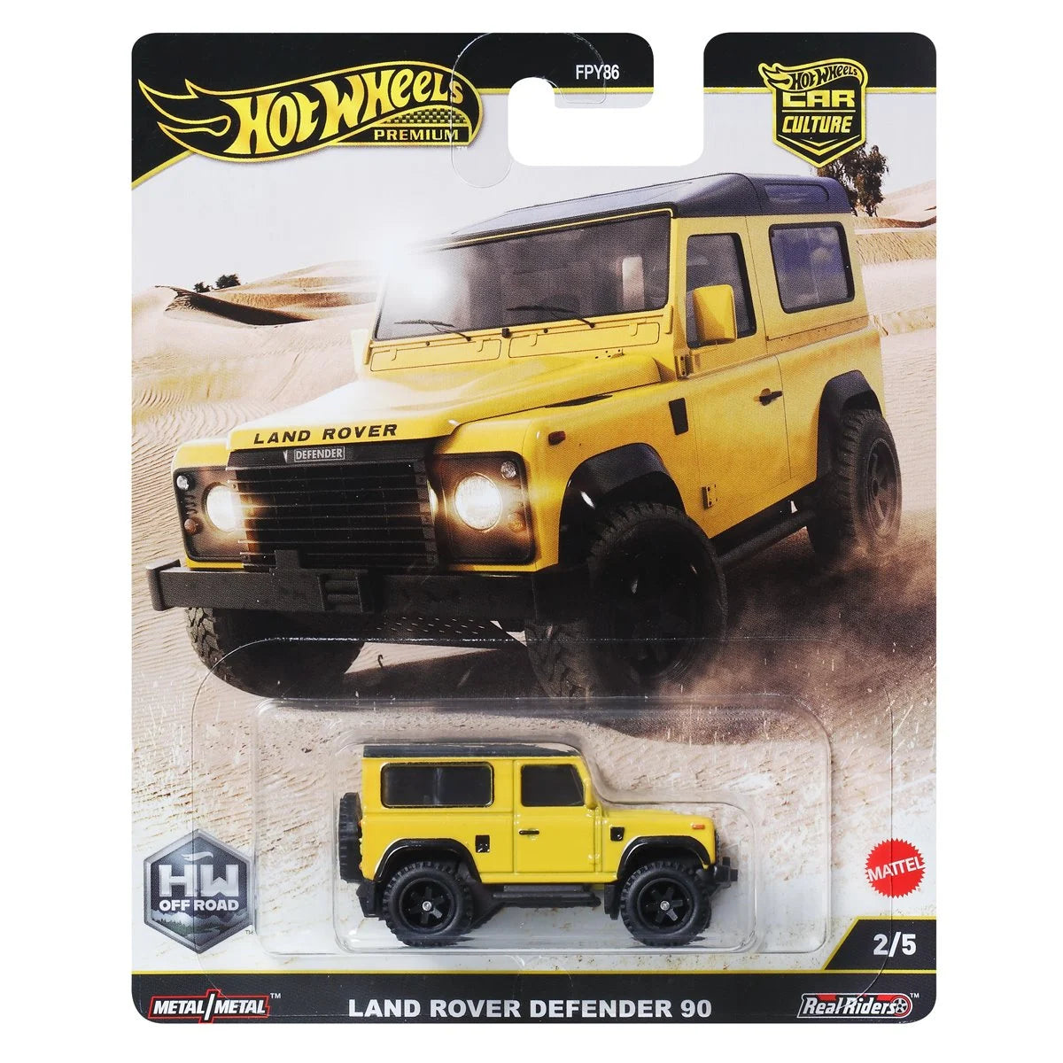 Hot Wheels Premium - Car Culture Off-Road - H Case Mix 3 - 2025 Complete Set - MTFPY86H