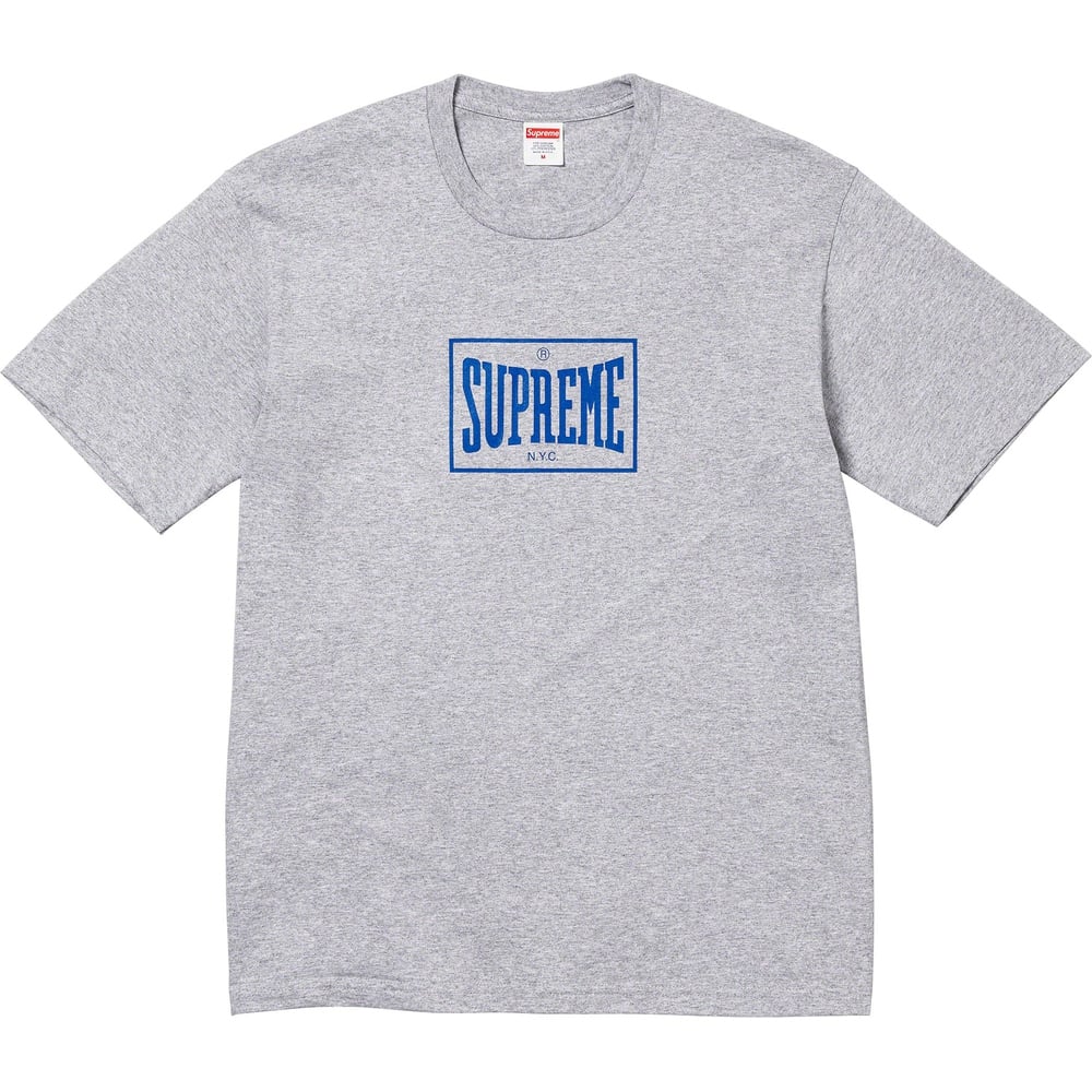 Supreme Warm Up Tee 'Grey'