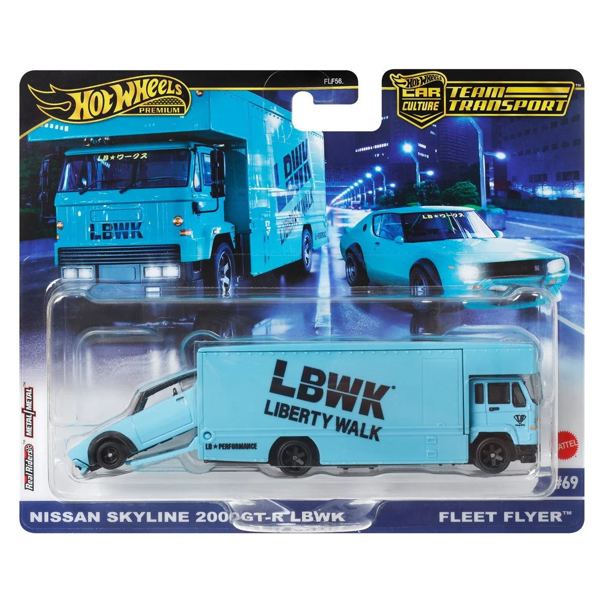 Hot Wheels Premium - Team Transport 2024 Mix 3 - Complete Set - MTFLF56C4