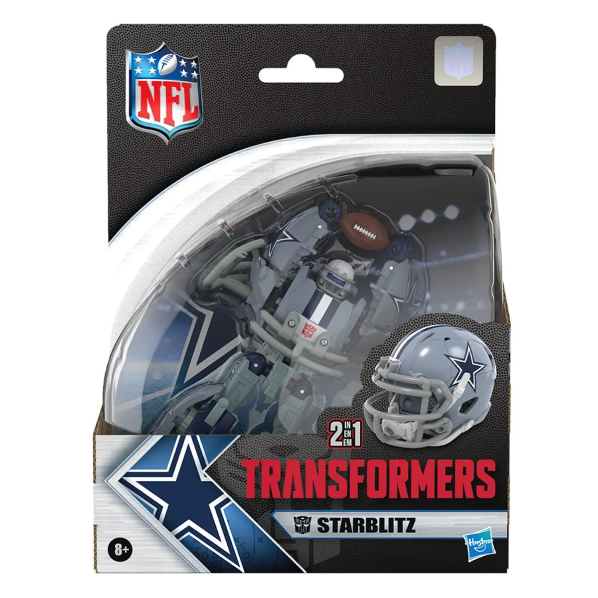 Transformers NFL Dallas Cowboys Starblitz Action Figure (PRE-ORDER FEB 2026)