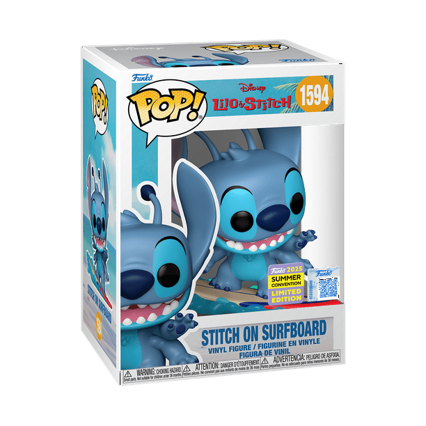 Funko Disney - Stitch on Surboard - 2025 SDCC Exclusive - #1594