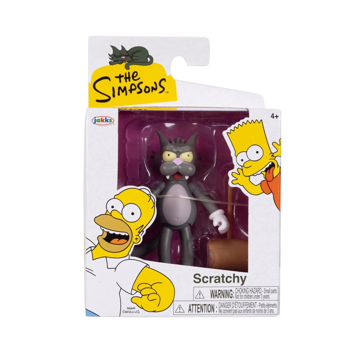 The Simpsons - Wave 2 Action Figures - 2.5" - Jakks Pacific - Complete Set of 5