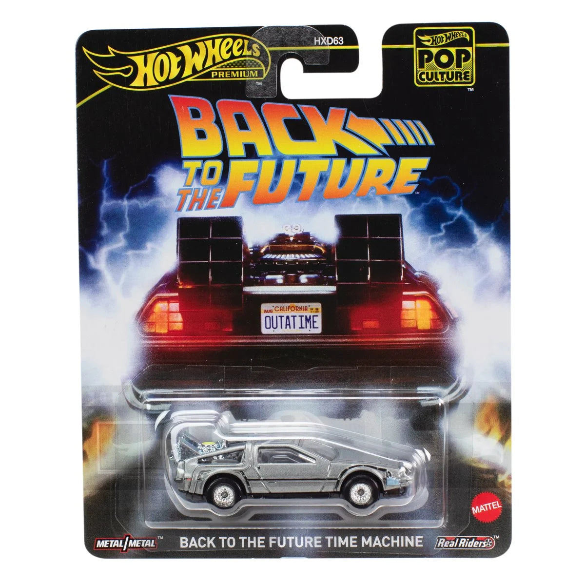 Hot Wheels - Pop Culture H Case - 2025 Complete Set -  Mix 2 - HXD63-956H - Back to the Future & More