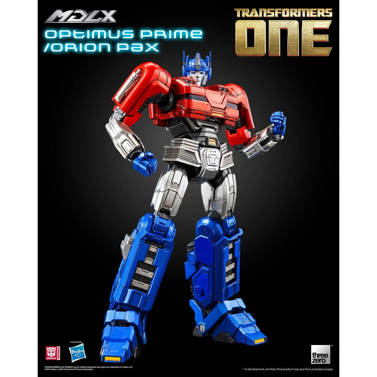 Transformers One - Optimus Prime/Orion Pax - MDLX Action Figure - Threezero (PRE-ORDER JULY 2025)