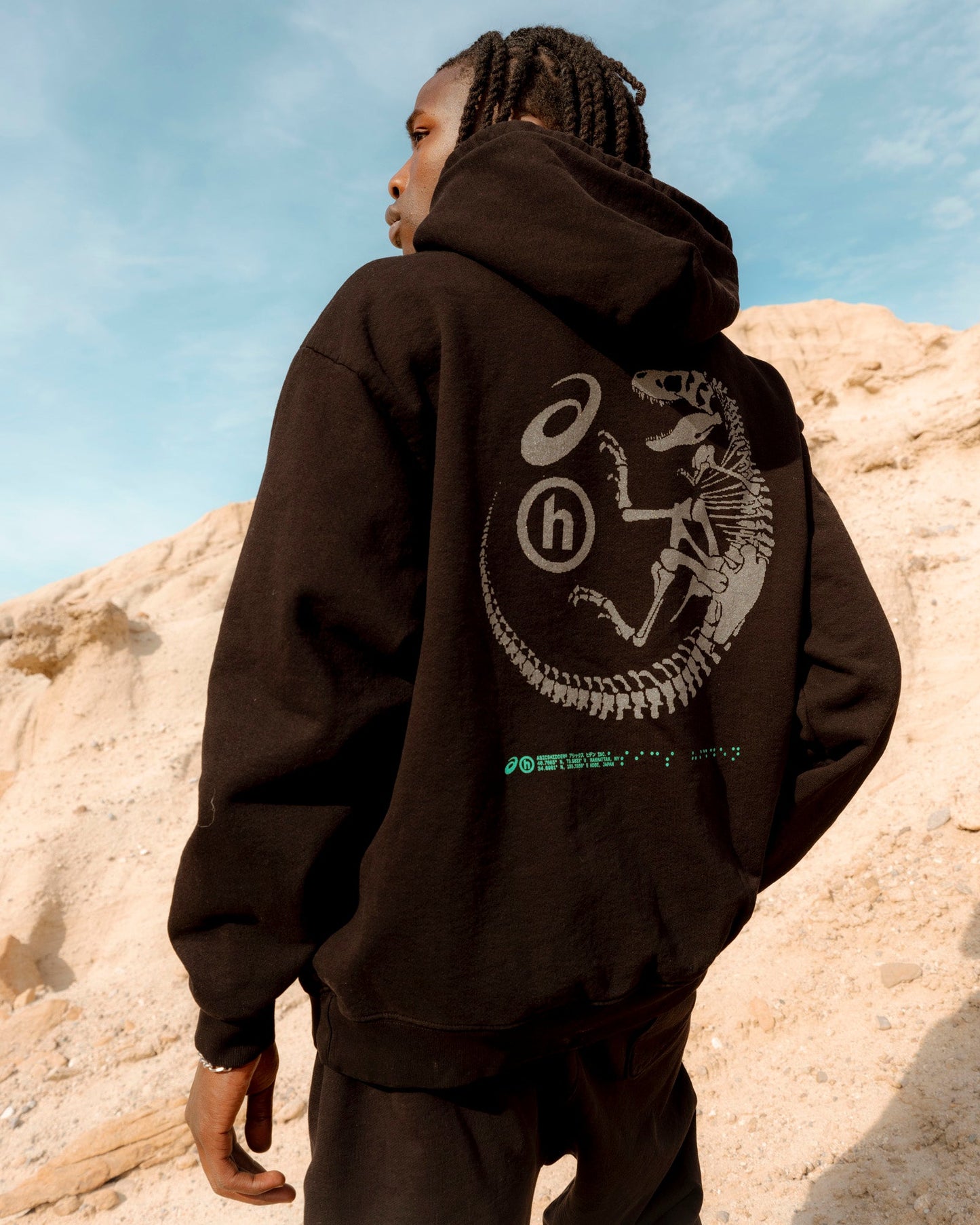 ASICS x Hidden NY Fossilized 3M Hoodie