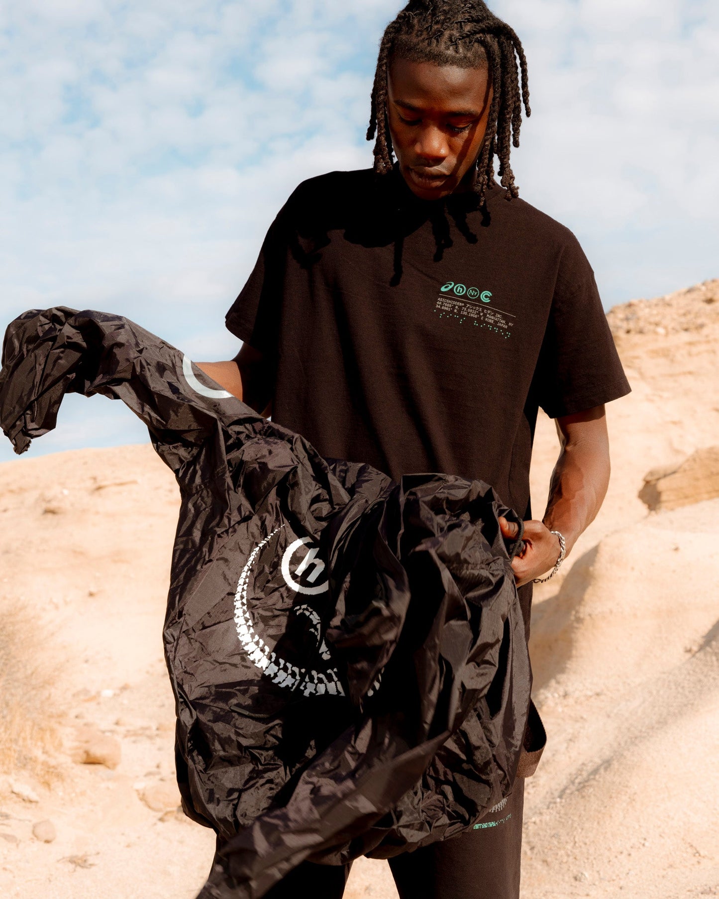 ASICS x Hidden NY Fossilized Packable Anorak