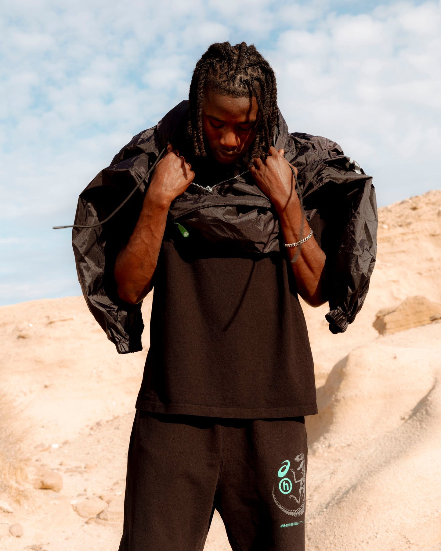 ASICS x Hidden NY Fossilized Packable Anorak