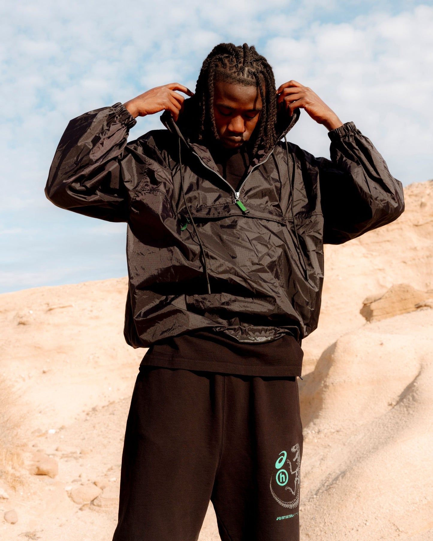 ASICS x Hidden NY Fossilized Packable Anorak