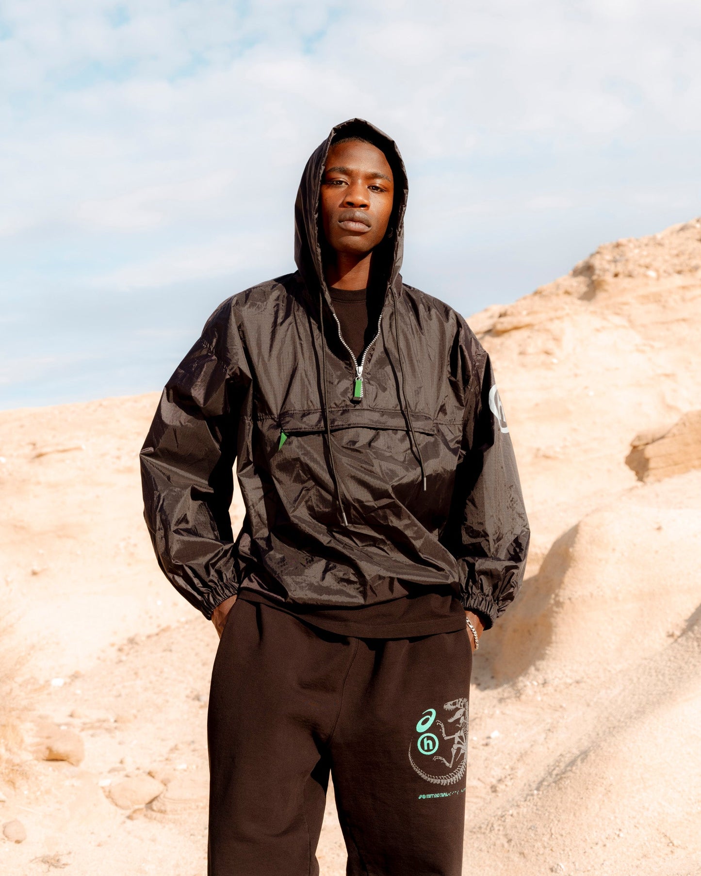 ASICS x Hidden NY Fossilized Packable Anorak