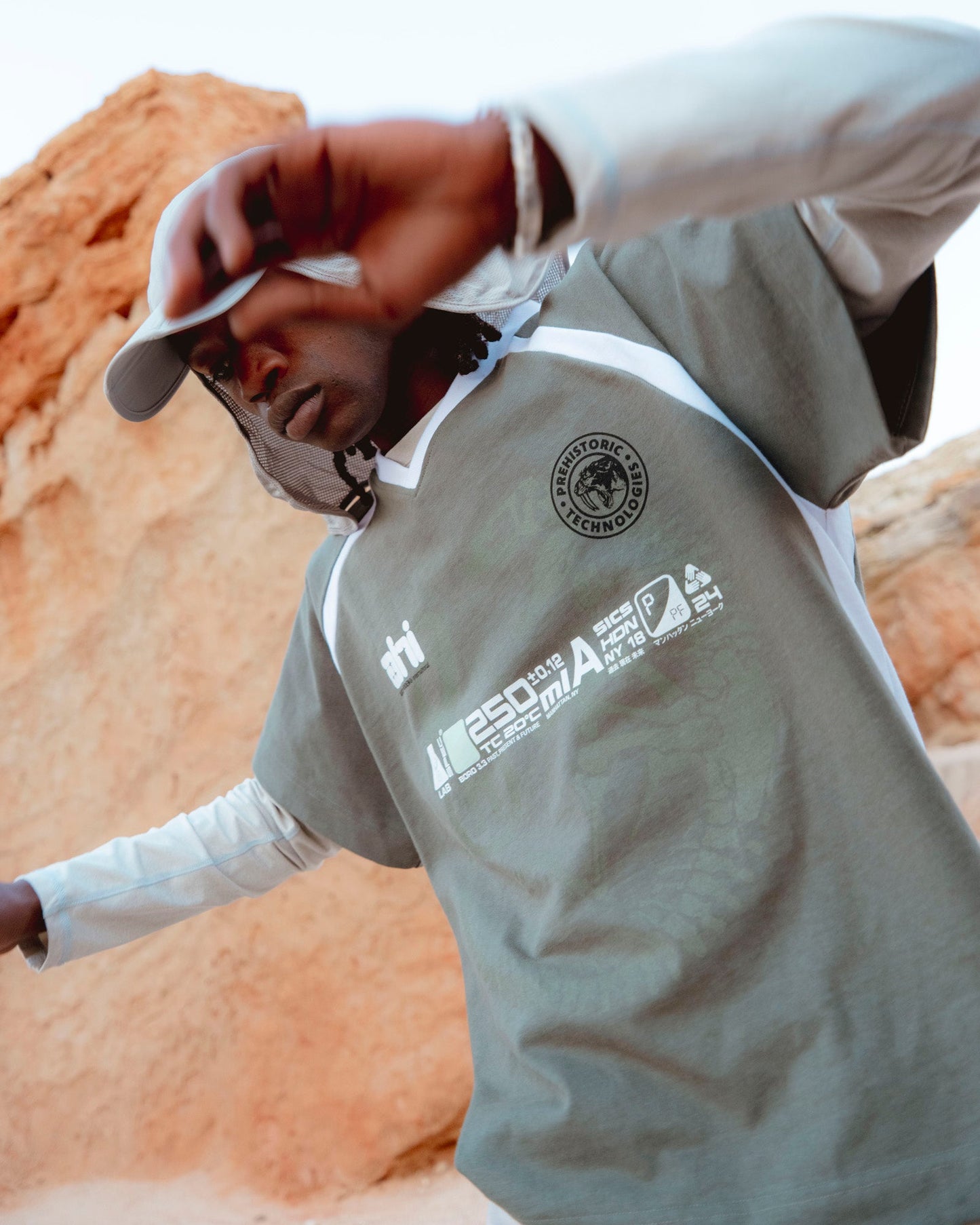 ASICS x  Hidden NY Pretech Uniform Short Sleeve Tee