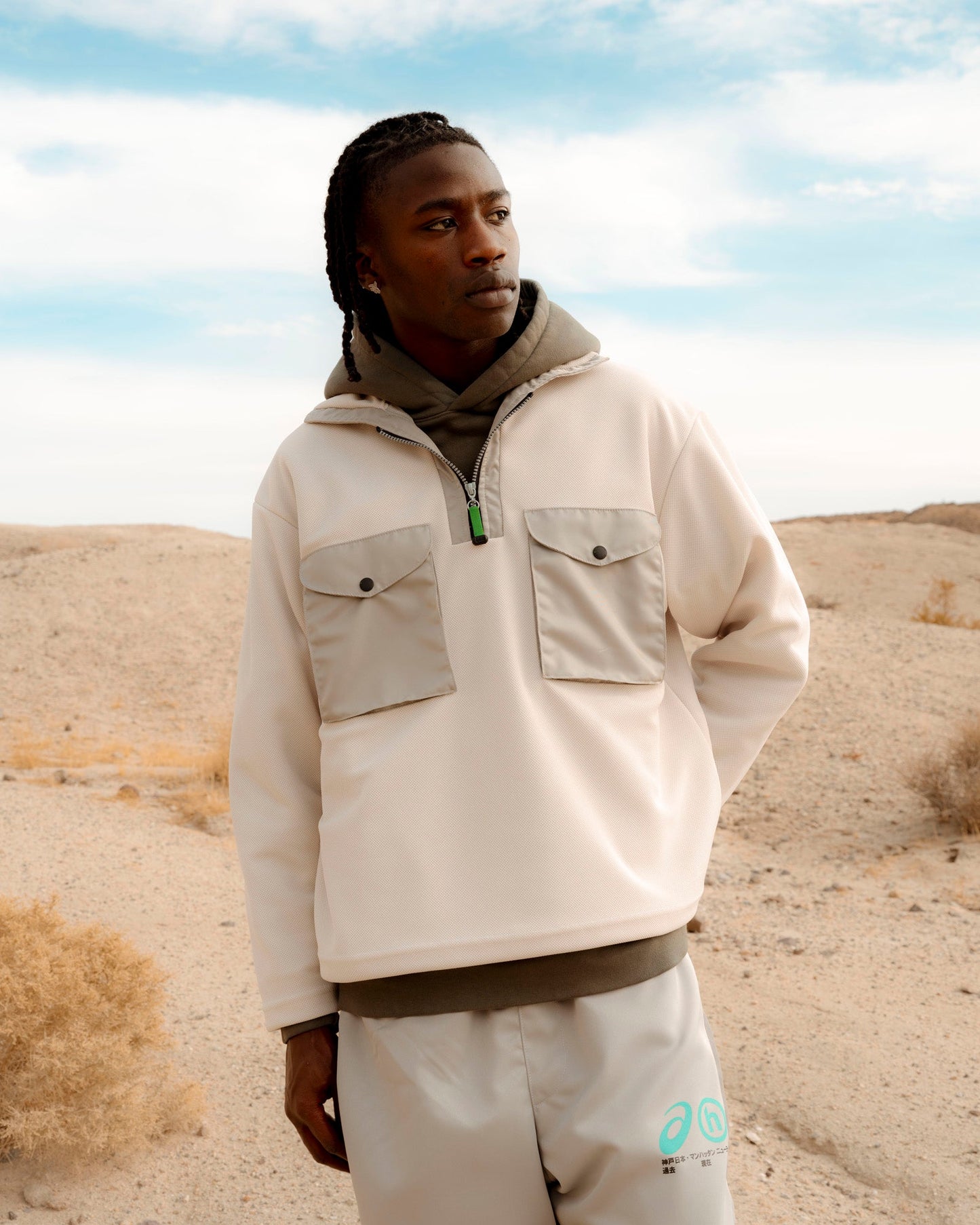 ASICS x Hidden NY Explorer Quarter-Zip Pullover