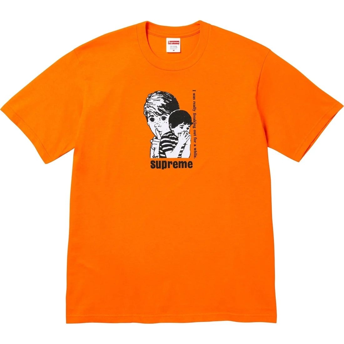 Supreme orange shirt online