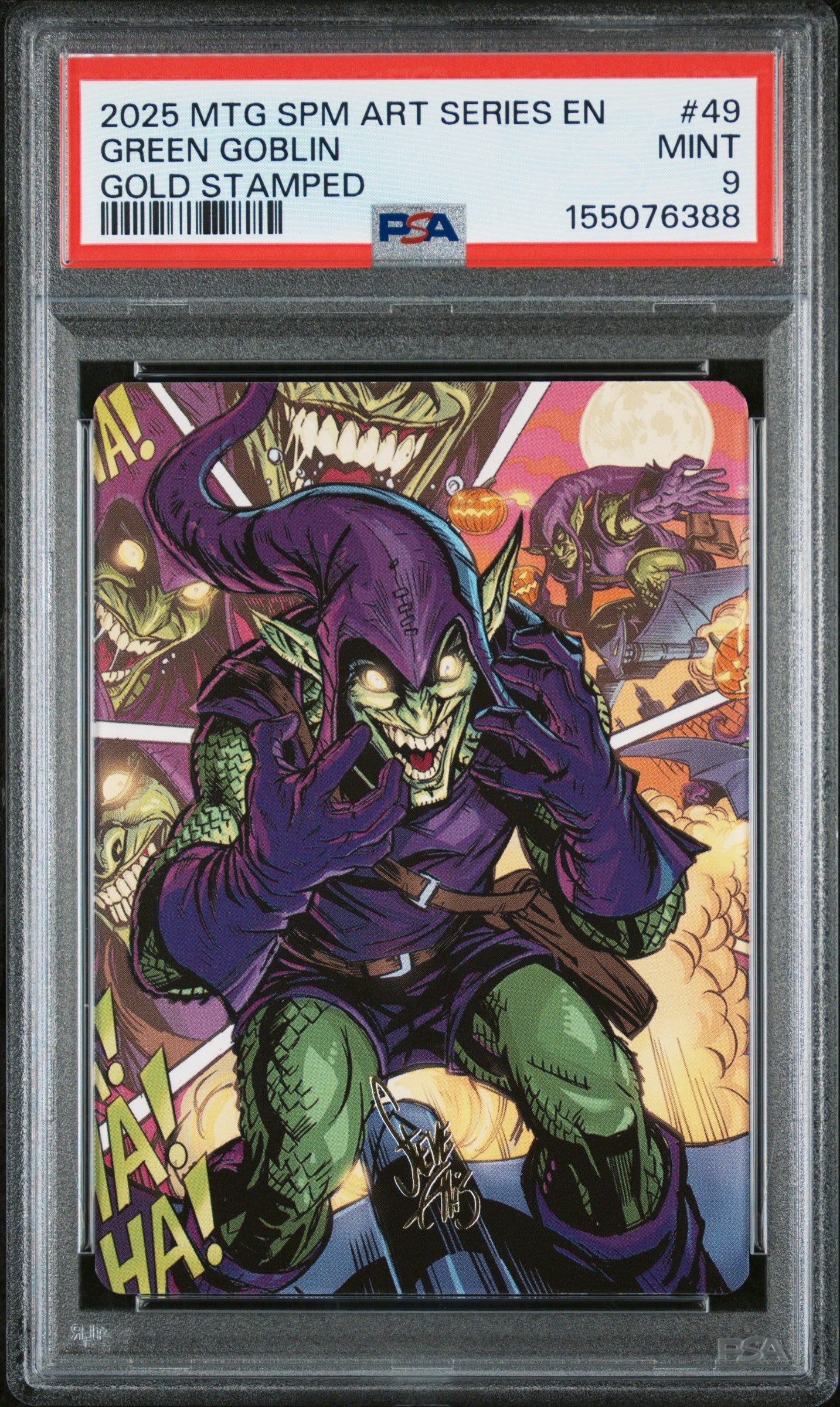 2025 Magic the Gathering Marvel's Spider-Man Art Series - Green