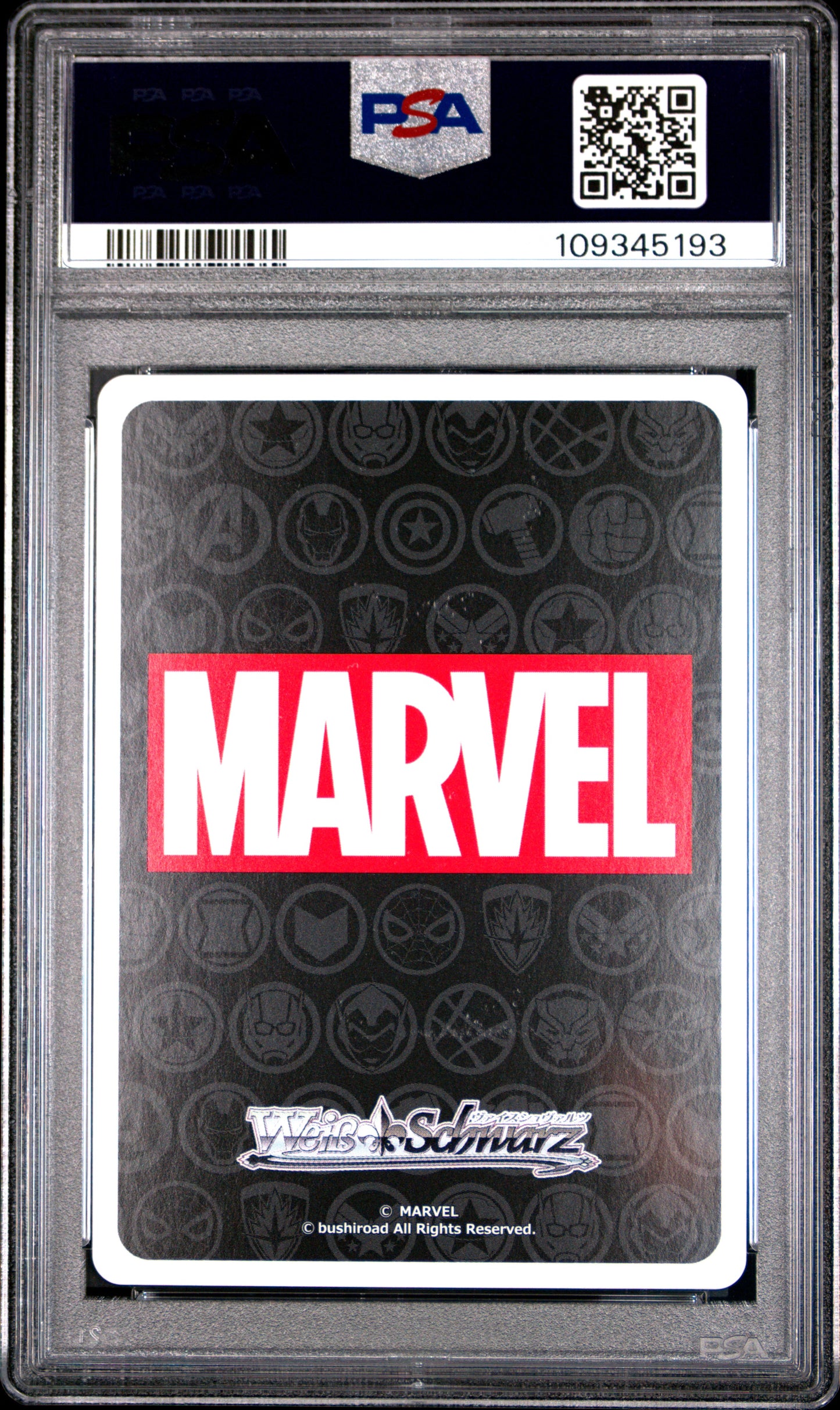 Marvel Vol.2 Weiss Schwarz Japanese "Mad Titan" Thanos 063 PSA 10