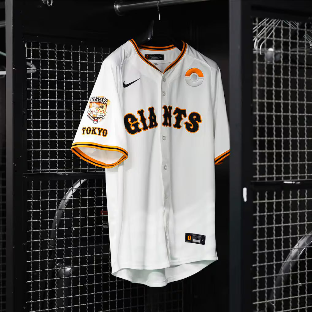 ジャイアンツユニフォーム　ポケモン(XL) Nike x Pokémon x Tokyo Giants 2026 Replica Uniform – Pre-Order