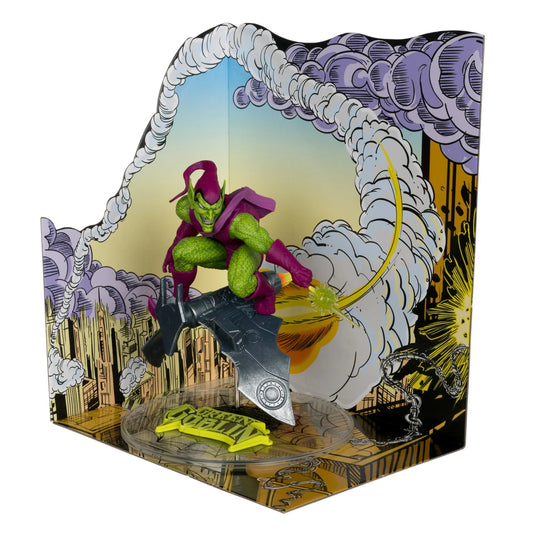 McFarlane - Green Goblin Platinum Edition 1:10 Scale - The Amazing Spider-Man #312 with Scene Case