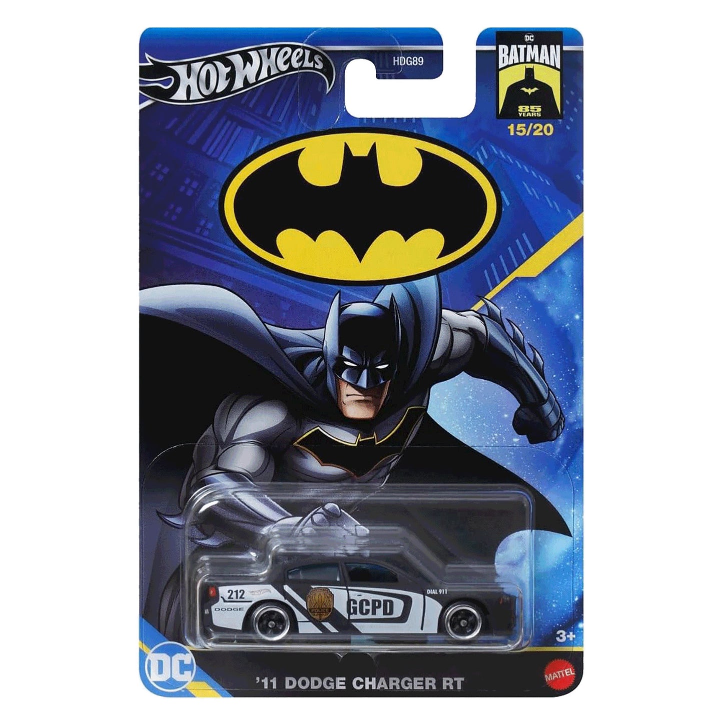 2024 Hot Wheels - Batman Series - '11 Dodge Charger RT - #15 - HDG89
