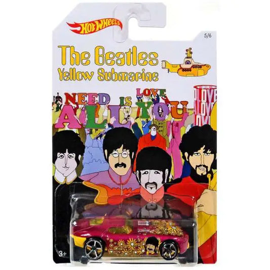 2017 Hot Wheels - The Beatles Yellow Submarine - Fast Felion