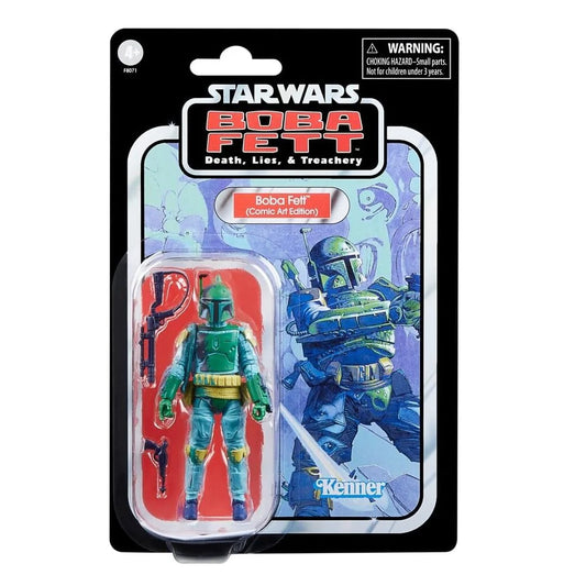 Star Wars The Vintage Collection - Boba Fett (Comic Art Edition) - Kenner 3.7-Inch Action Figure