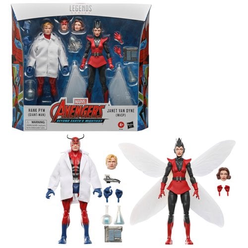 Marvel Legends Series - Avengers 2 Pack - Giant-Man and Wasp Action Figures (PRE-ORDER APRIL 2026)