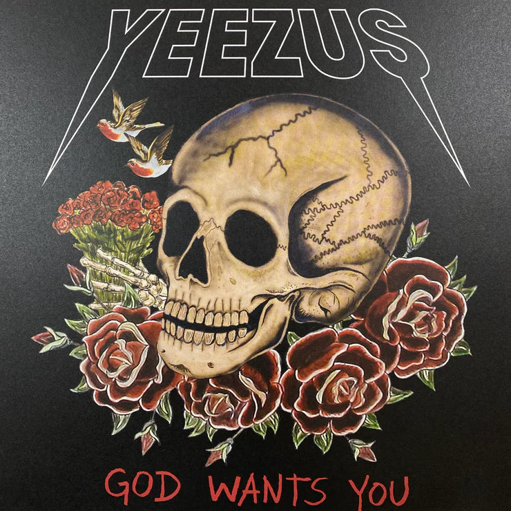 Kanye West - Yeezus Tour 2013 VIP Print By Wes Lang - #312/5000