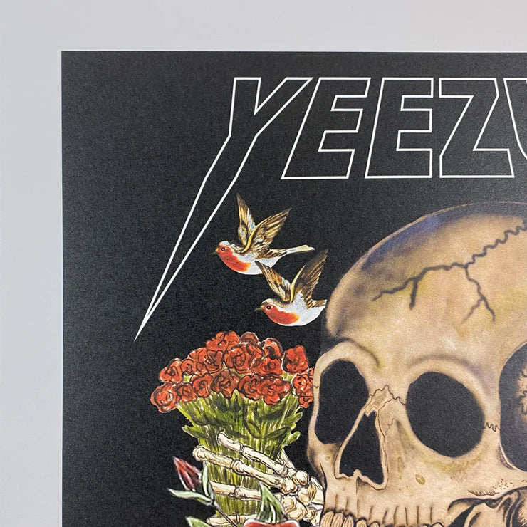 Kanye West - Yeezus Tour 2013 VIP Print By Wes Lang - #312/5000