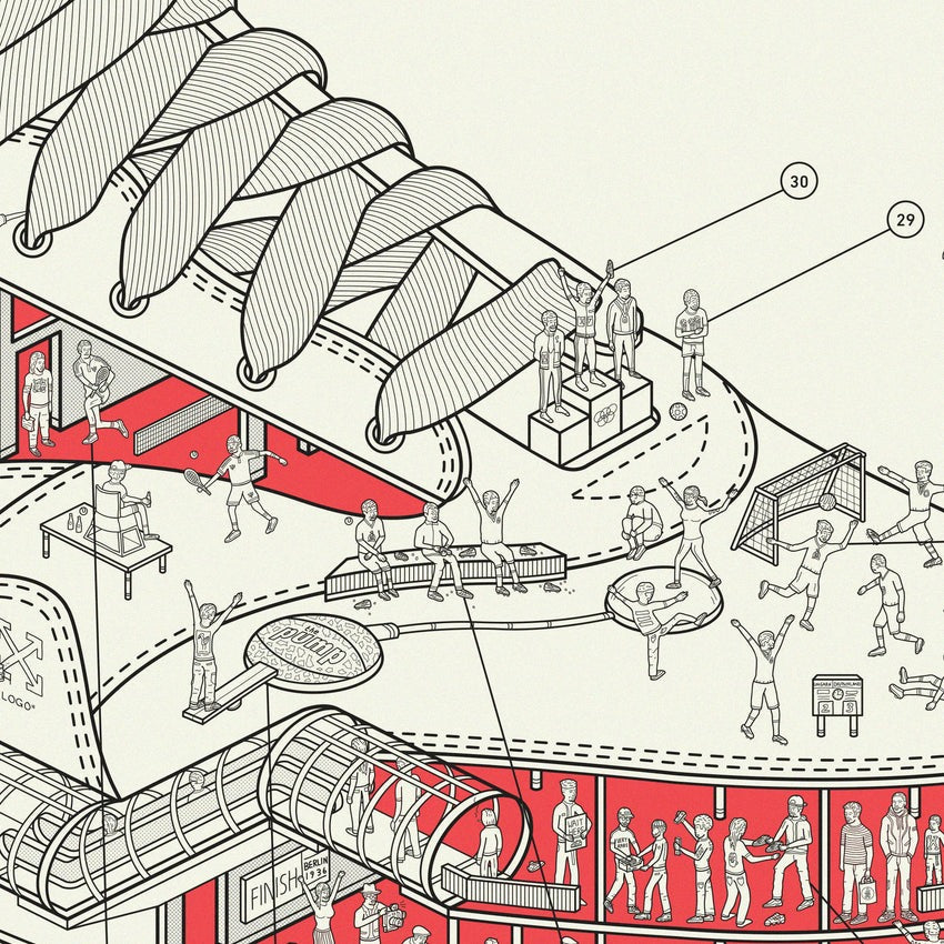 Inside Information: Sneakerheads Poster Litho Print
