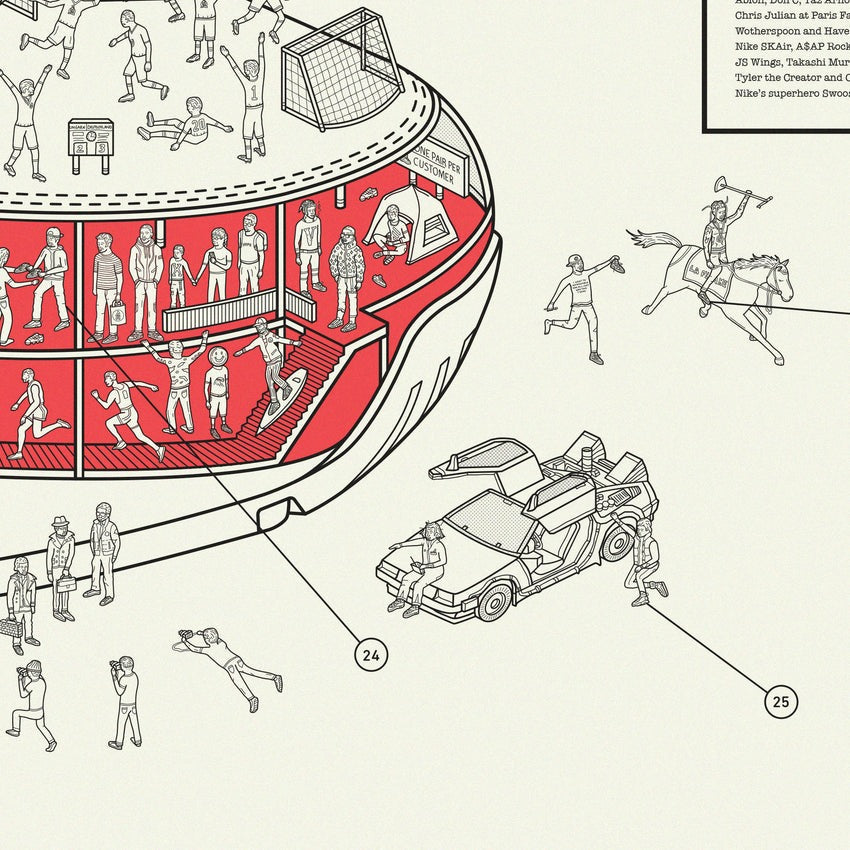 Inside Information: Sneakerheads Poster Litho Print