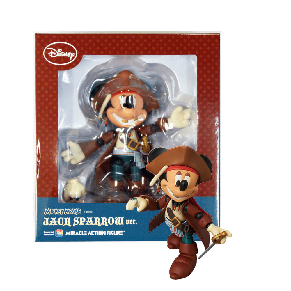 Medicom Miracle Action Figure - Disney Mickey Mouse Jack Sparrow