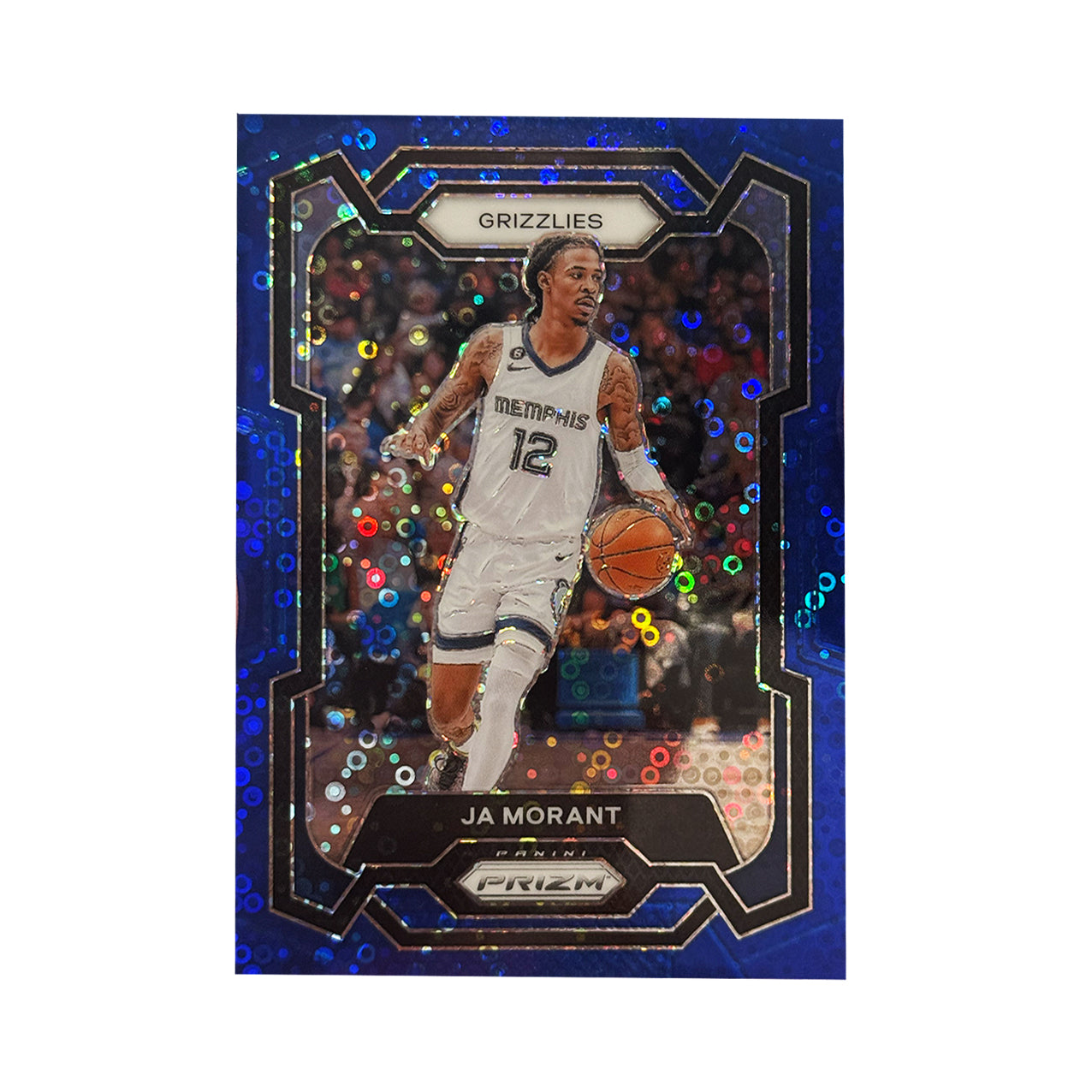 2023-24 Panini Prizm - Ja Morant - Fast Break Blue - Limited to /150 - #20 - Ungraded Card